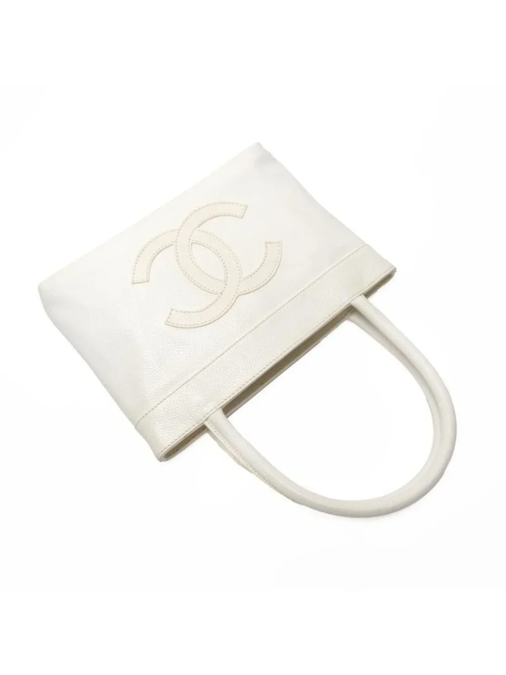 Chanel Handbag Tote Caviar Leather - Picture 8 of 10